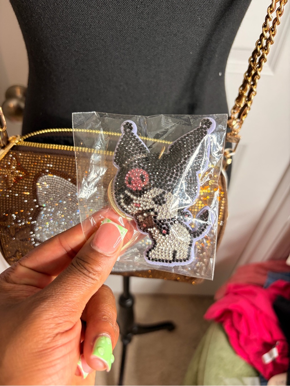 Hello kitty brown bling cross body - Picture 6 of 6